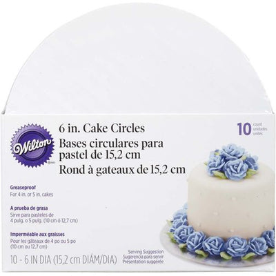 Wilton 6" Cake Circles 10pk