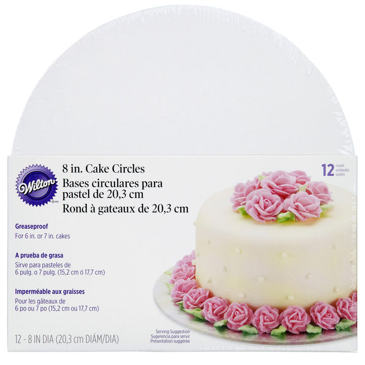 Wilton 8" Cake Circles 12pk