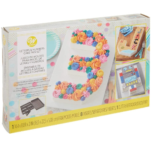 Wilton Letters and Numbers Pan