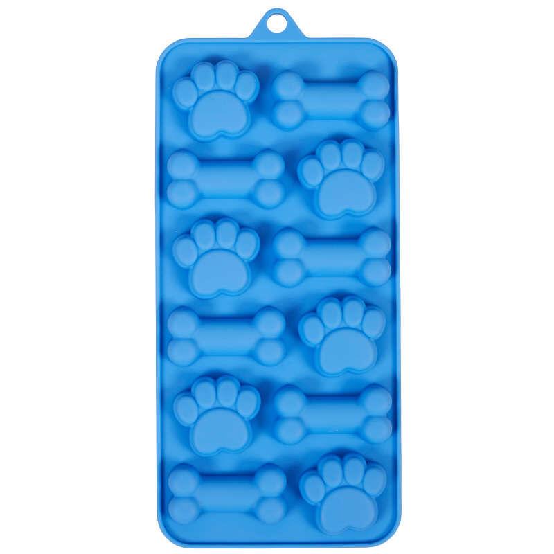 Wilton Dog Paw and Bone Silicone Chocolate Mould