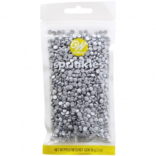 Wilton Small Silver Confetti Sprinkles
