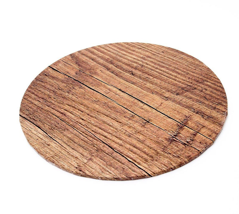 12" Round Cake Board 5mm - Wood